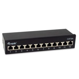 12-Port Cat.6A Desktop Shielded Pat