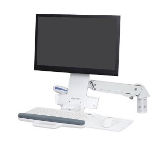 Sw Sit-Stand Arm Bright Bianco