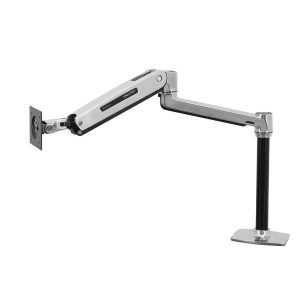 Lx Sit Stand Desk LCD Arm Polished