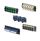 Pannello Con 12 Adattatori Lc Duple