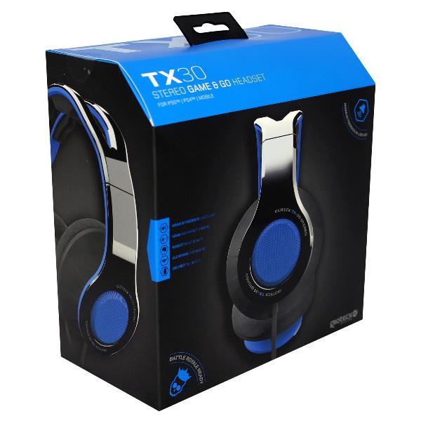 Tx30 Stereo Headset Ps4 Blu - immagine 4