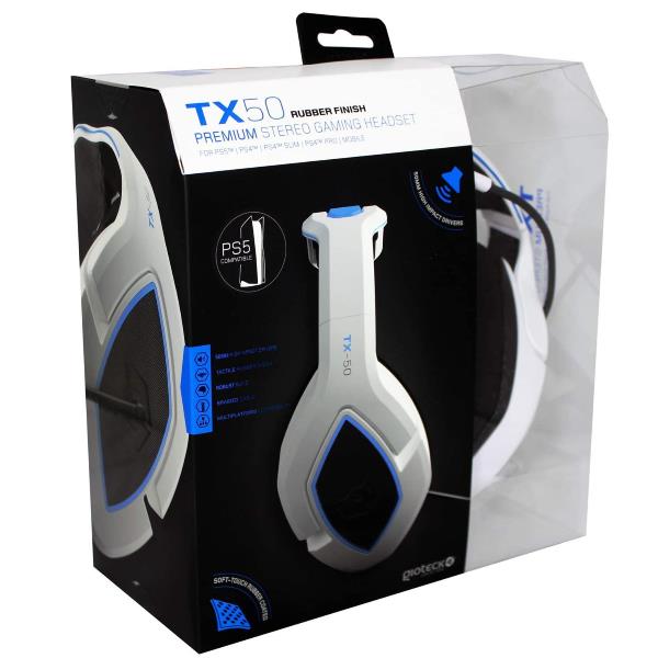 Tx50 Stereo Headset Ps5 Wh/Bl - immagine 5