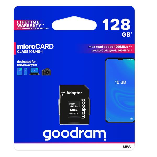 128Gb Micro Card Cl 10 Uhs I - immagine 4