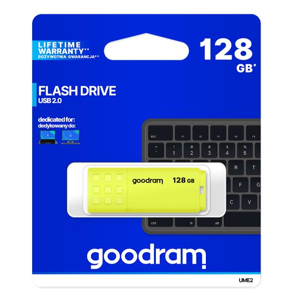128Gb Ume2 Yellow USB 2.0 - immagine 3