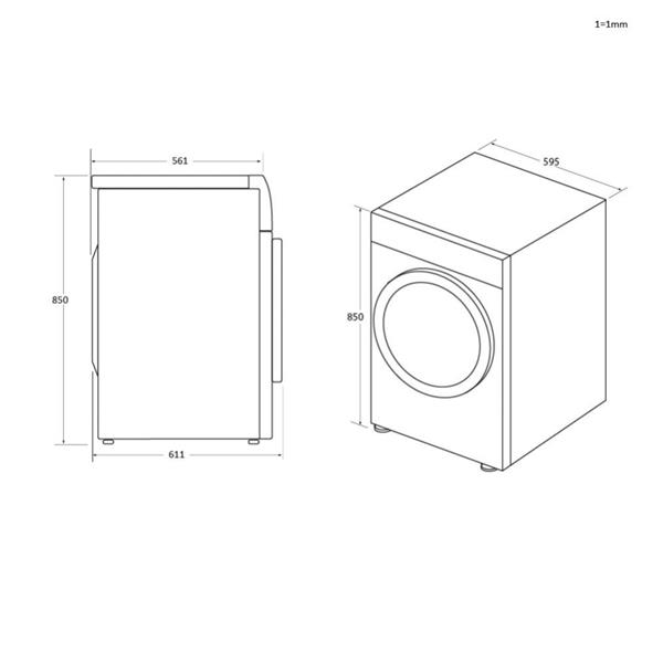 Hw100-Bd14397U1 -Lav 10 Kg Cl A - immagine 6