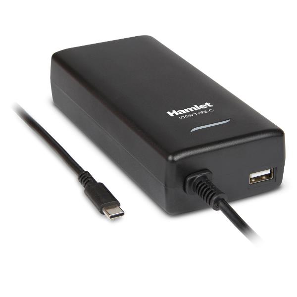 Alimentat. Notebook USB-C 100W+USB 5V/12W