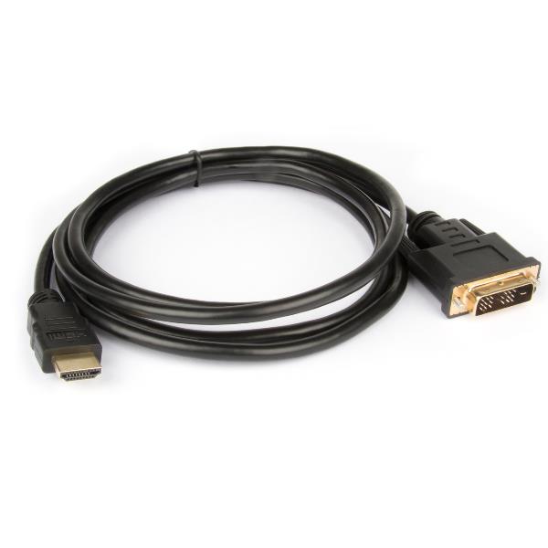 Cavo Monitor HDMI M - DVI M 180Cm - immagine 3