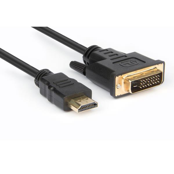 Cavo Monitor HDMI M - DVI M 180Cm - immagine 5