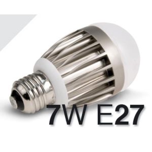 Lamp. LED 7W E27 Luce Neutra 400Lm