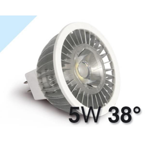 Faretto LED Mr16 5W Luce Fredda 38° - immagine 2