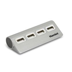 Hub USB 2.0 4 Porte Alluminio