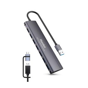 Hub USB 3.0 7 Porte + USB-C Adapter