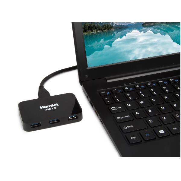 Hub 4 Porte USB 3.0 Autoalimentato - immagine 3