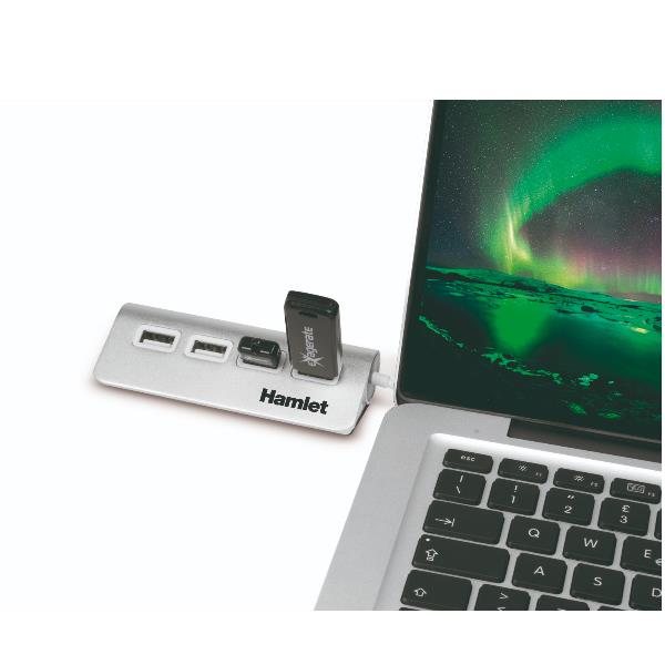Hub USB 2.0 4 Porte Alluminio - immagine 7