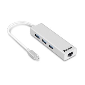 Hub 3 USB 3.1 Type C + LAN Rj45