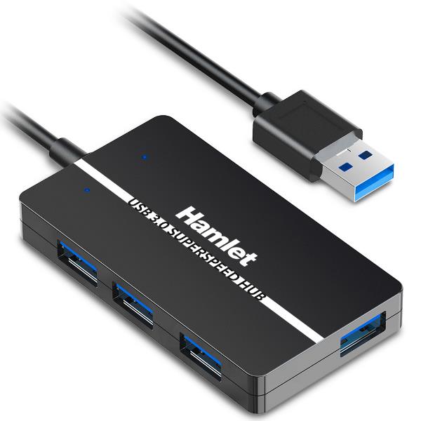 Hub Usb3.0 Slim 4 Porte 5.0Gbps - immagine 2