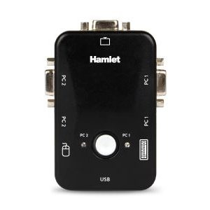 Kvm Switch Per 2 Pc + 3 USB + VGA