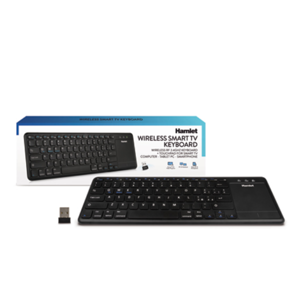 Mini Tastiera Con Touch Pad Wireles - immagine 2