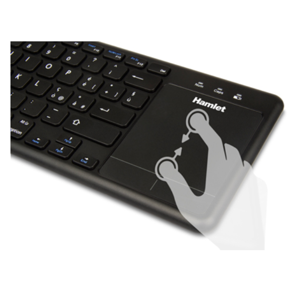 Mini Tastiera Con Touch Pad Wireles - immagine 3