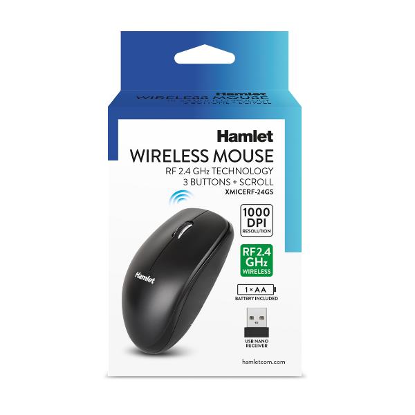 Mouse Wireless 2.4Ghz 1000Dpi - immagine 2