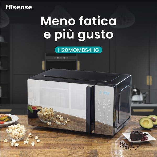 Micro Grill 20L Specchiato Argento - immagine 3