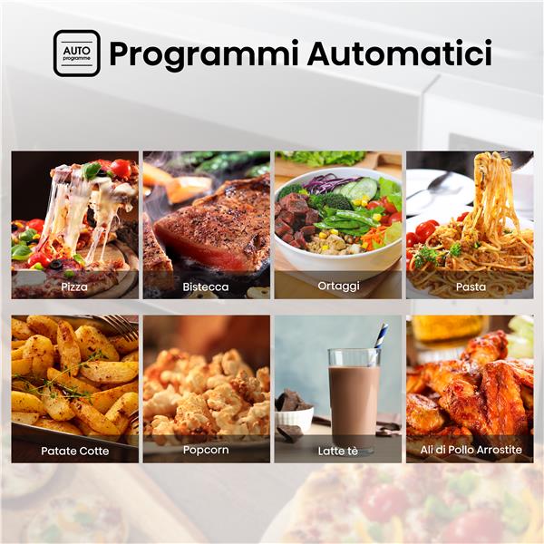 Micro Grill 20L Specchiato Argento - immagine 7