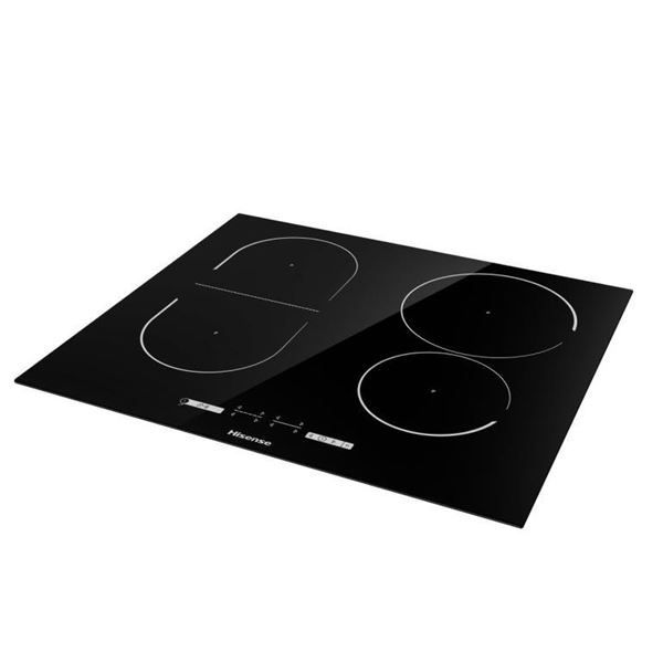 Piano Induz 60Cm 4Z Bridge Nero - immagine 4