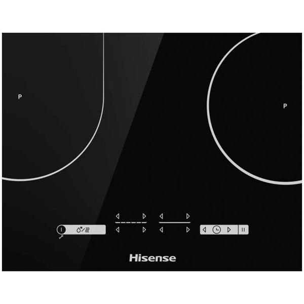 Piano Induz 60Cm 4Z Bridge Nero - immagine 5