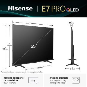 55 E7Q Pro Qled 4K UHD Smart 144Hz