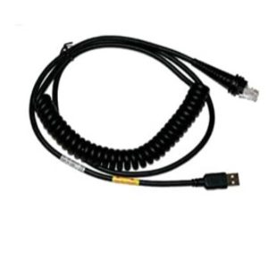 Cavo USB Nero Coiled.3M