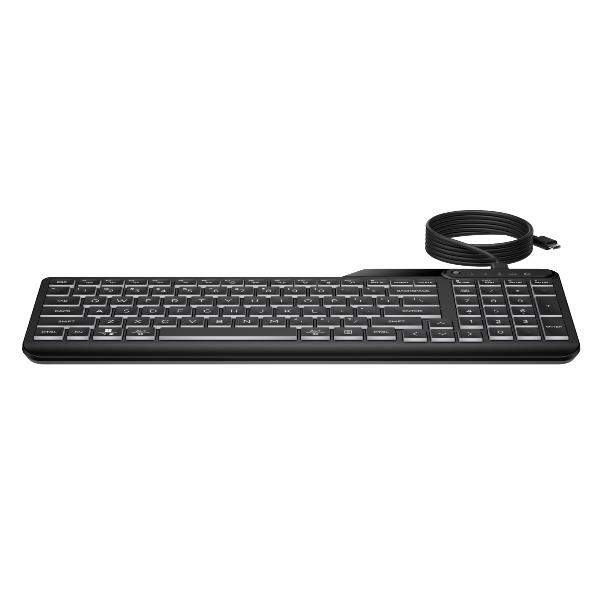 HP 400 Backlit Wired Kbd Ash Wired - immagine 5
