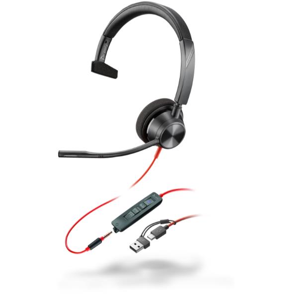 Poly Bw 3315 -M USB-C+A+Aux Moq10 - immagine 2