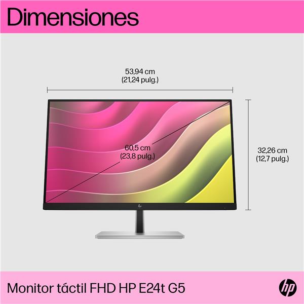 HP E24T Touch G5 FHD Monitor Eu - immagine 6
