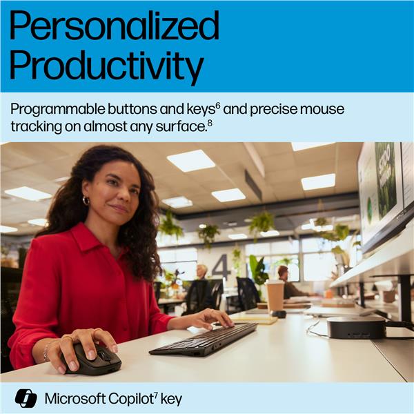 HP 725 Dual-Mode Keyboard Rechargbl - immagine 6