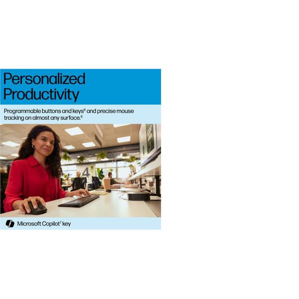 HP 725 Dual-Mode Keyboard Rechargbl - immagine 4