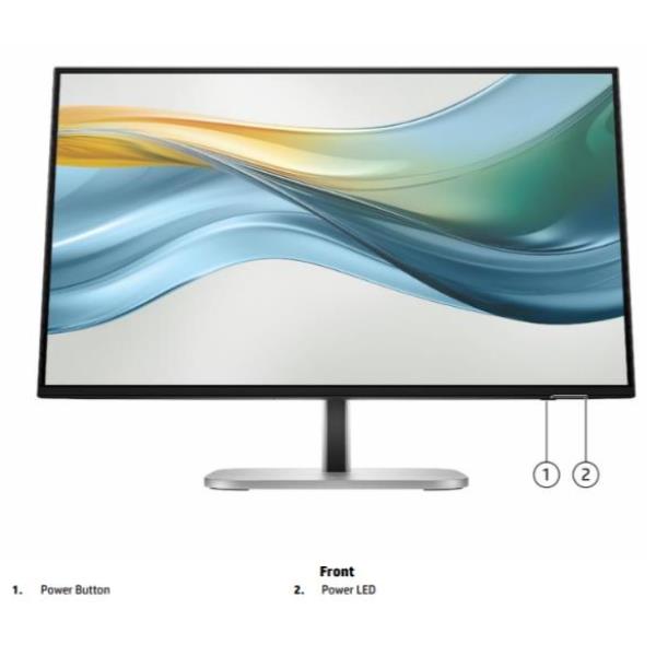 HP 524Pu 23.8 FHD Monitor - immagine 3