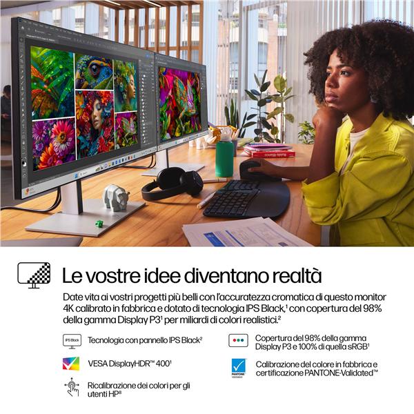 HP S7 Pro 727Pk 4K Monitor - immagine 2