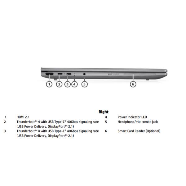 HP Zb8G1I14 U7 255H 14 16Gb/512 - immagine 7