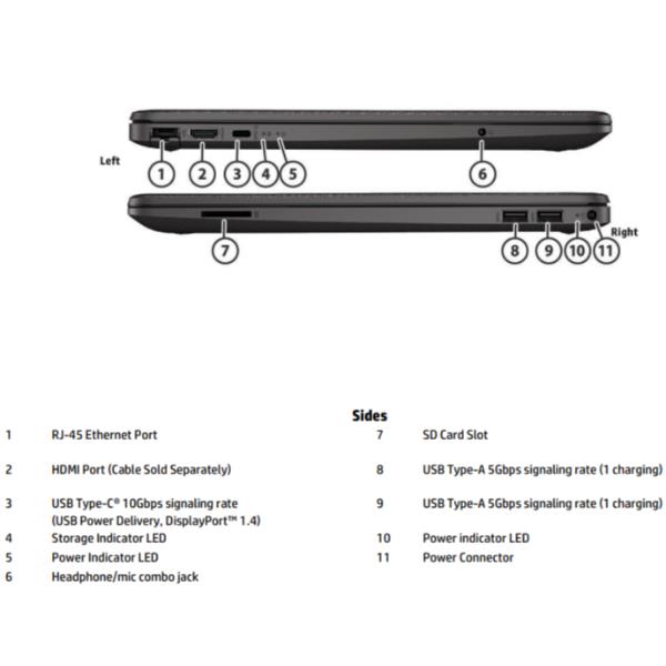 HP 250Rt G9 N150 8/256 Freedos 1Yw - immagine 4