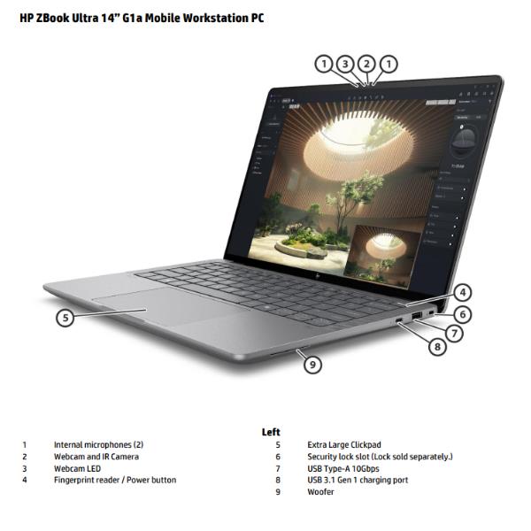 HP Zbk Ultra Rpro 390 64/1Tb To - immagine 4