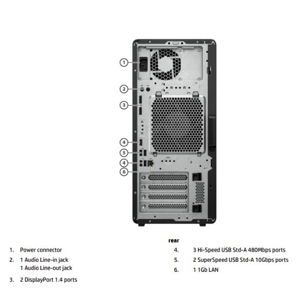 HP Z2 Twr G1I U9285 32Gb/1Tb Pc - immagine 6