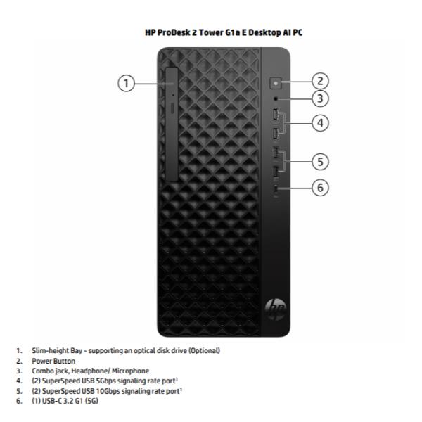Prodesk 2 G1A Twr Ryz 7 16 512 - immagine 2