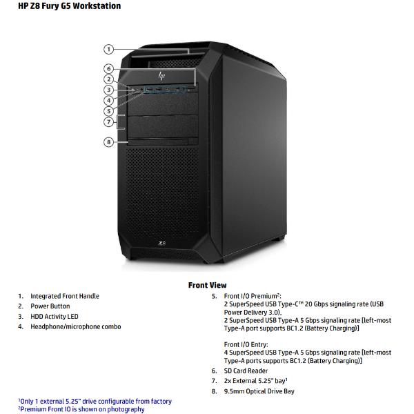 Z8 G5 Xeon 5415+ 64/2Tb Nogfx - immagine 2