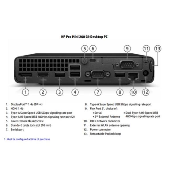 Pro Mini 260 G9 R I3 8/256 W11P - immagine 4