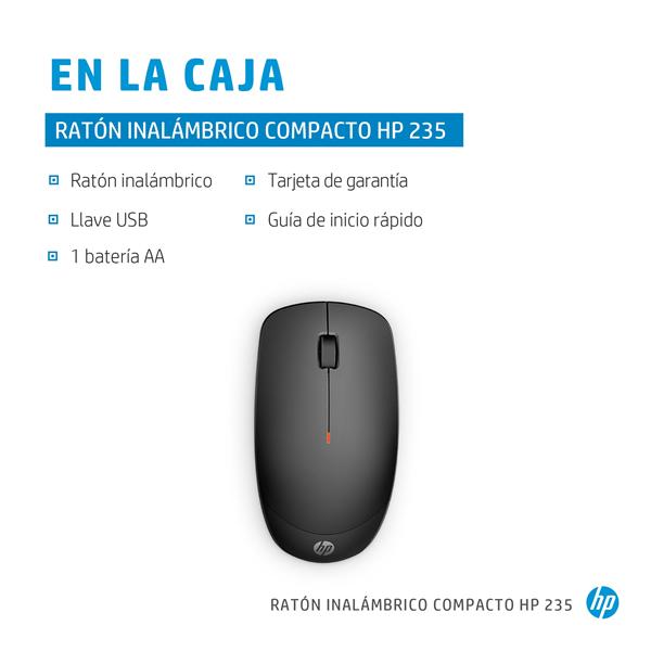 HP 235 Slim Wireless Mouse - immagine 2