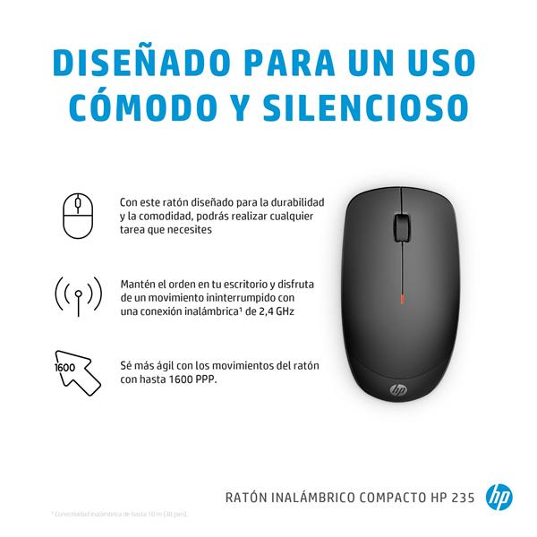 HP 235 Slim Wireless Mouse - immagine 4