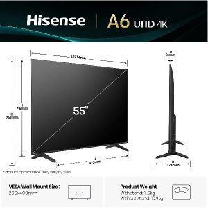55 A69Q 4K UHD Smart Vidaa U9