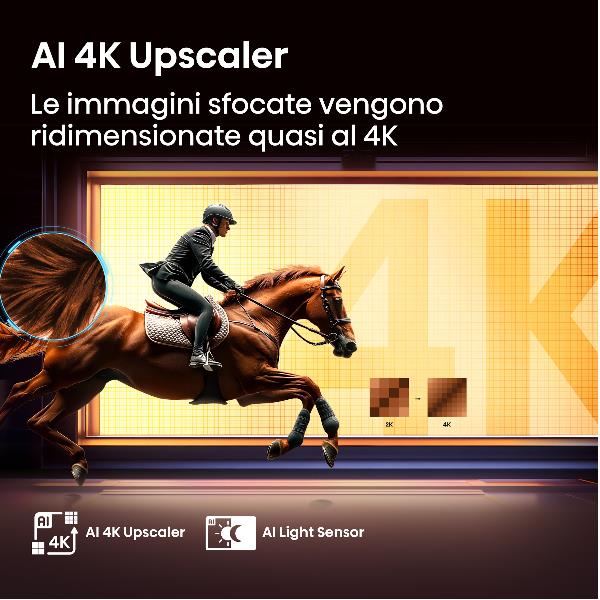 55 A69Q 4K UHD Smart Vidaa U9 - immagine 4