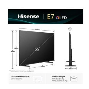 55 E79Q Qled 4K UHD Smart Vidaa