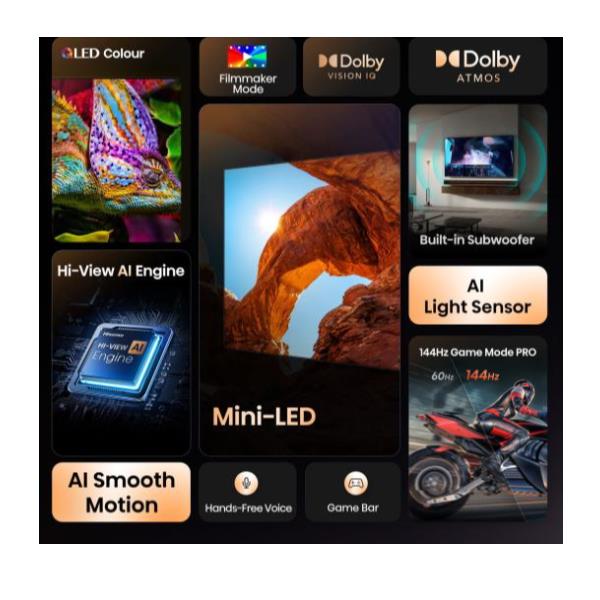 55 U79Q Mini LED 4K UHD Smart 144Hz - immagine 7